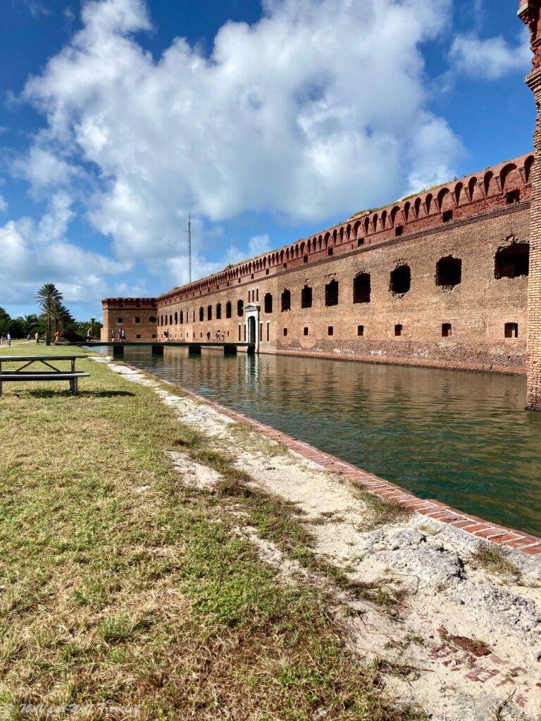 Fort Jefferson's Entrance and Moat