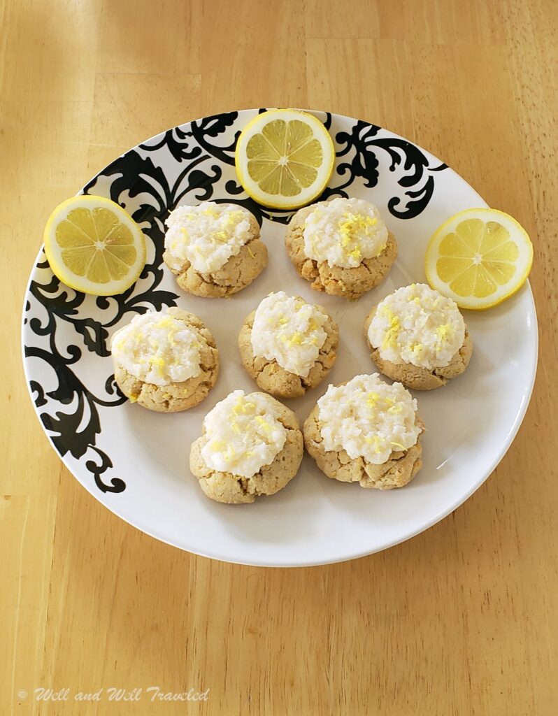 Paleo Lemon Recipes- Soft Lemon Cookies