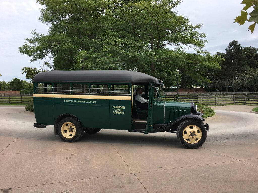 Greenfield Village Bus at the Henry Ford Museum