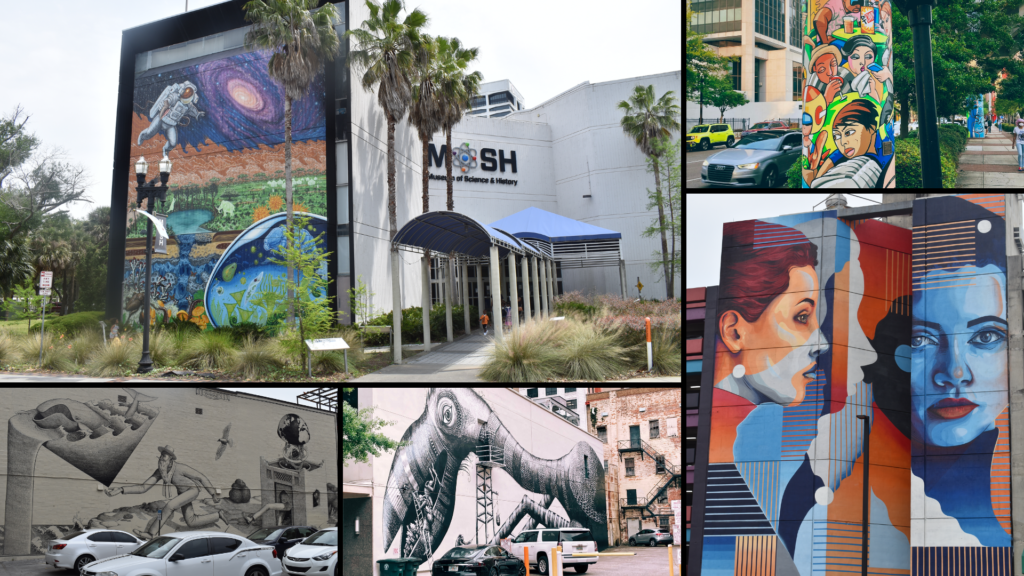 Jacksonville Florida's Colorful Murals