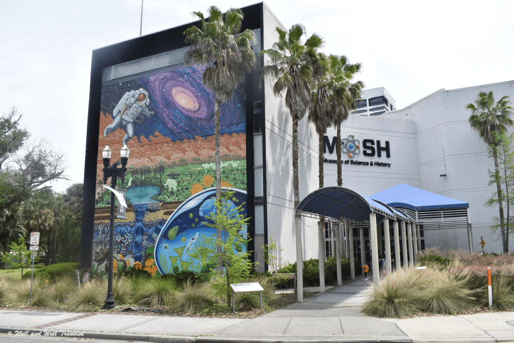 Jacksonville's MOSH Mural- a fun Jacksonville Attractions