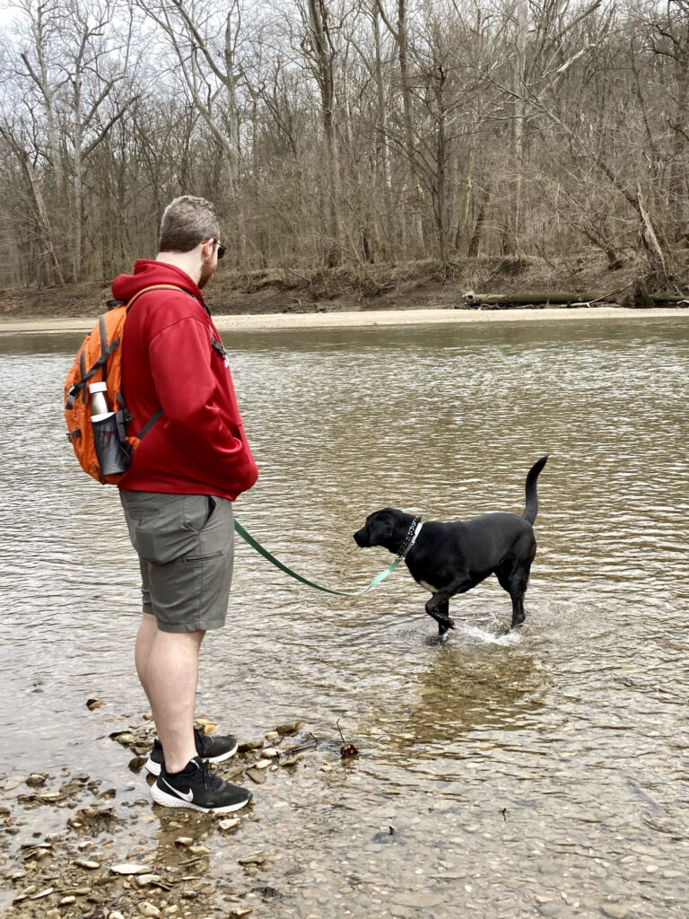 Favorite Small Hiking Backpack for when traveling with dogs