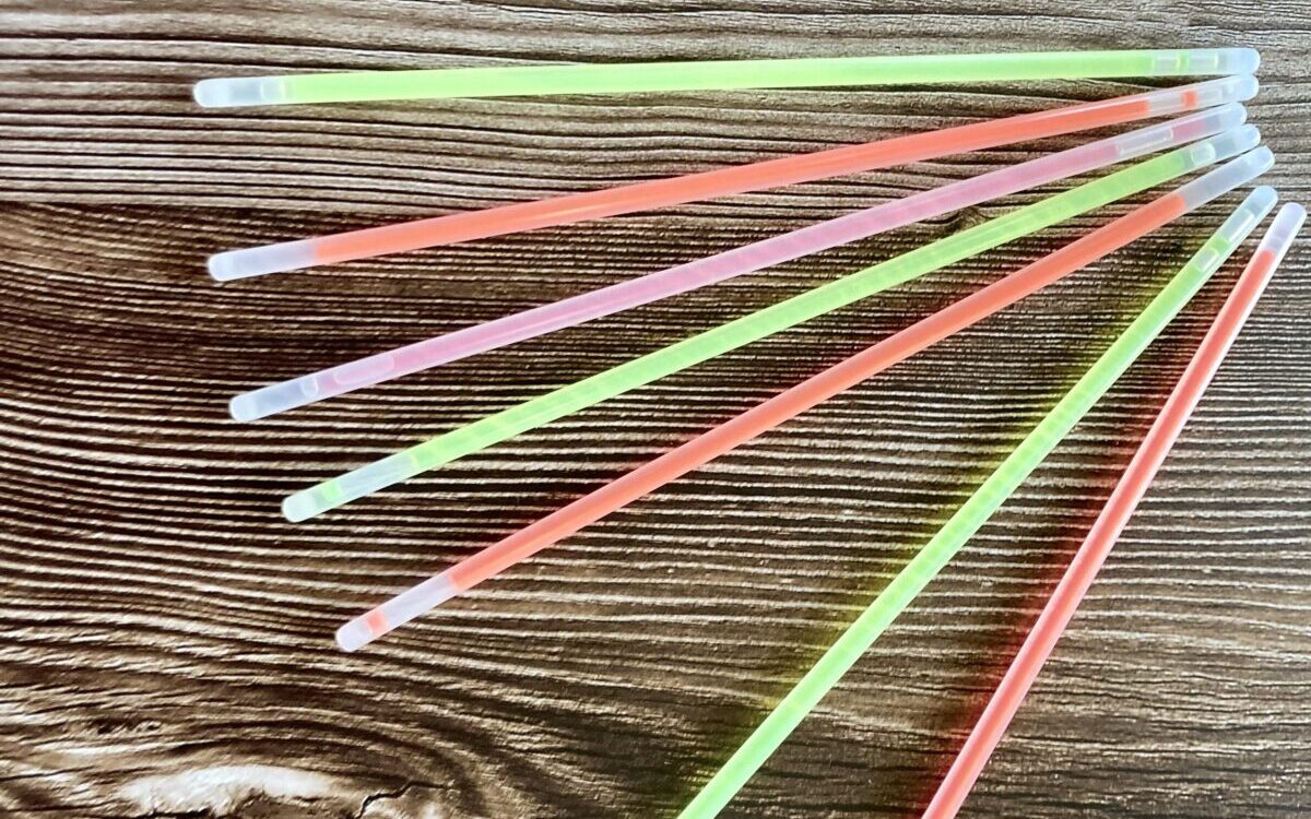 Glow Sticks are great non-candy Halloween treats