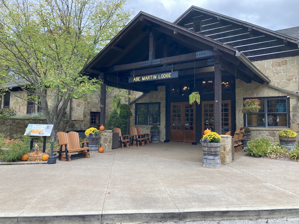 Abe Martin Lodge at Brown County State Park in Indiana