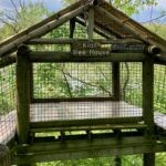 A children's tree house at the Fort Wayne Zoo