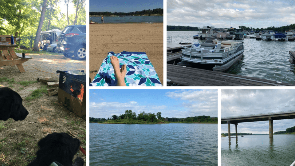 Camping, boating, and relaxing on the beach at Salamonie Lake in Indiana