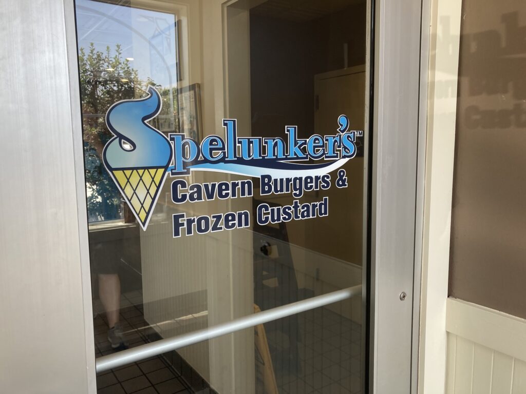 Spelunkers Cavern Burgers logo