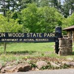 The entrance to O'Bannon Woods State Park in Indiana
