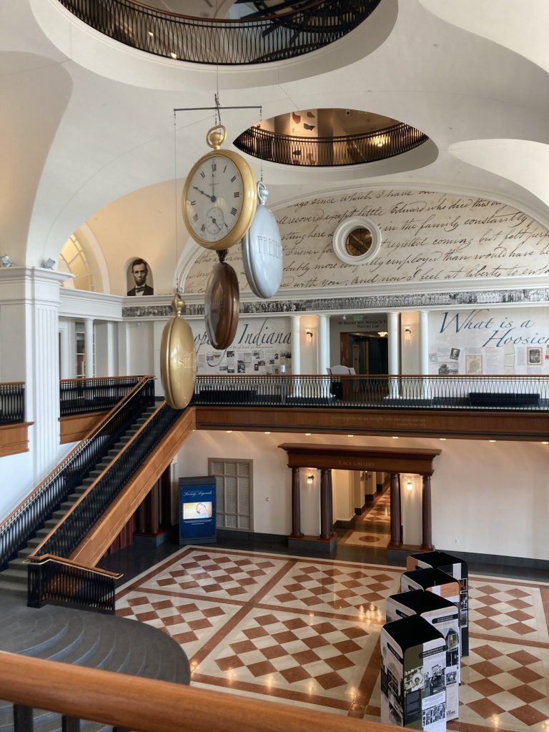 The inside of the Indiana Historical Society, just one of many things to do in Indianapolis