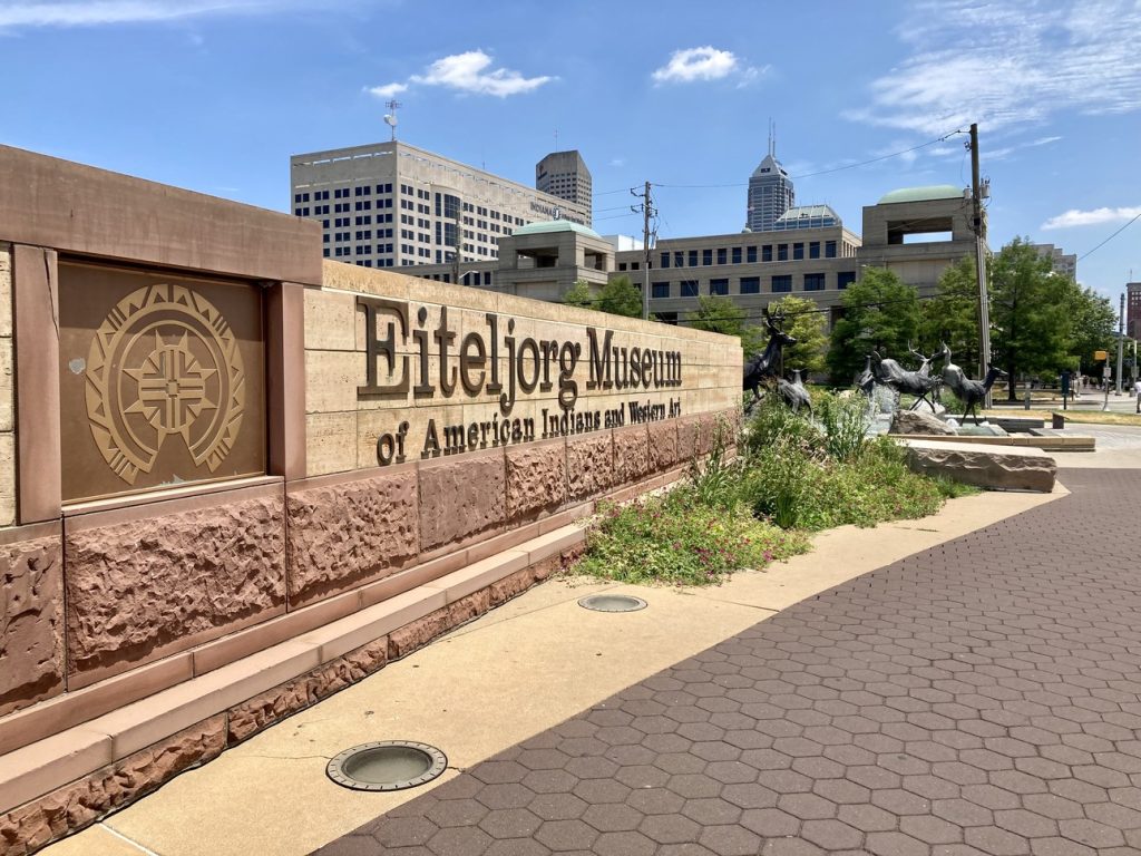 The outside of the Eiteljorg Museum in Indianapolis