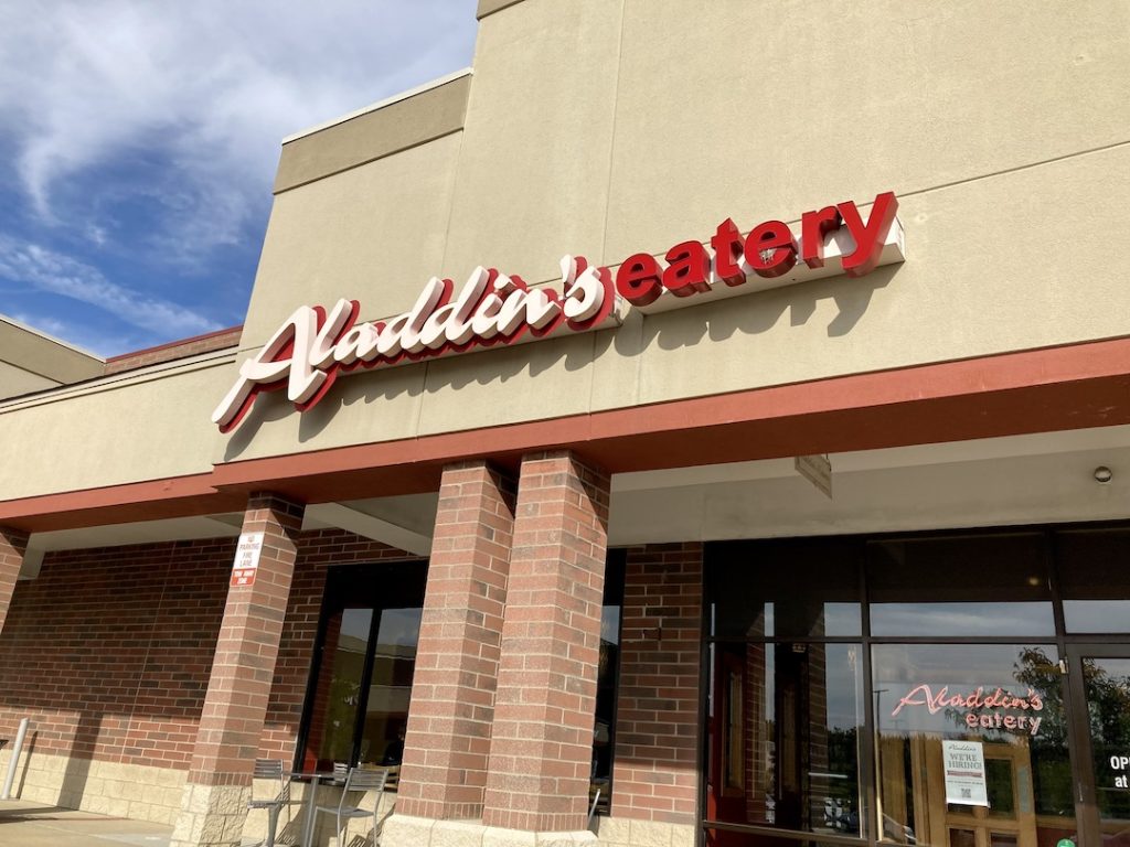 Aladdin's Eatery is a great option for dairy-free and gluten-free restaurants near Columbus, OH