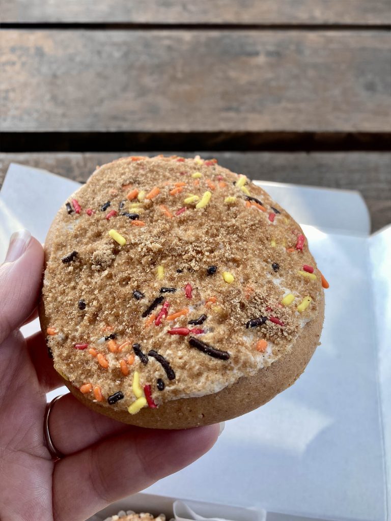 Delicious gluten-free and dairy-free cakie from Bake Me Happy Bakery