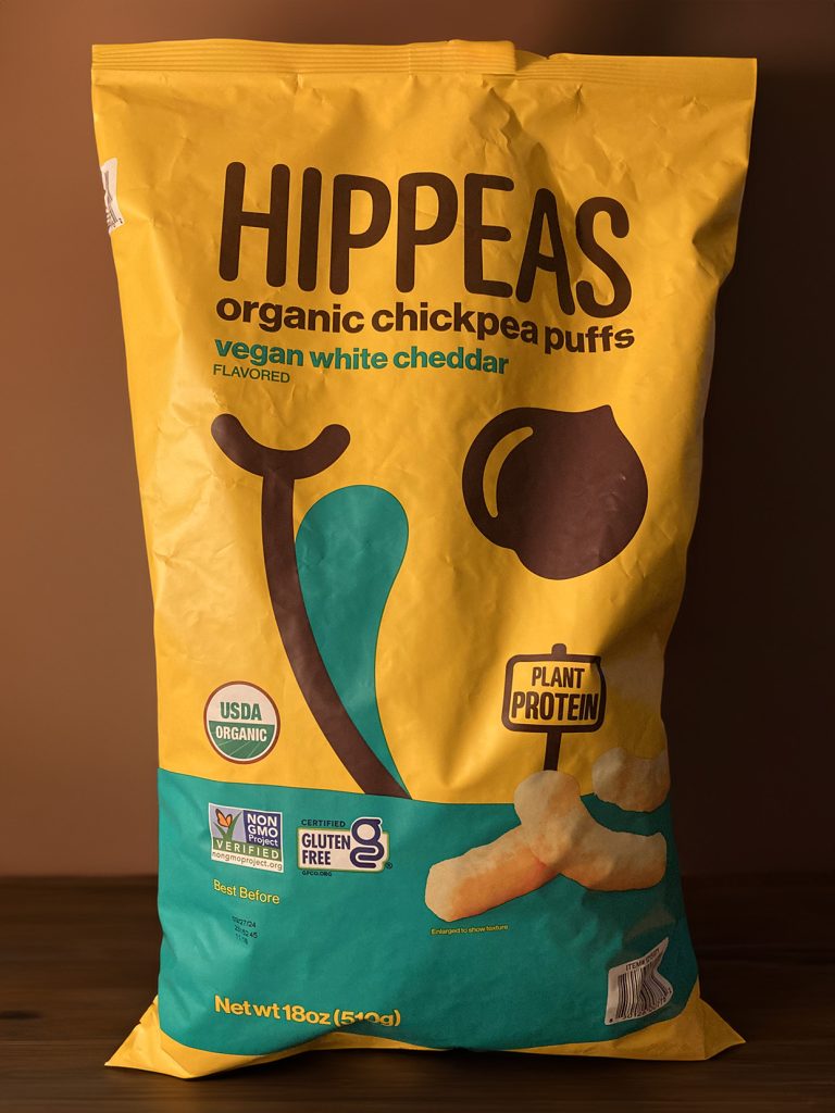 Hippeas, a dairy-free and gluten-free Costco snack
