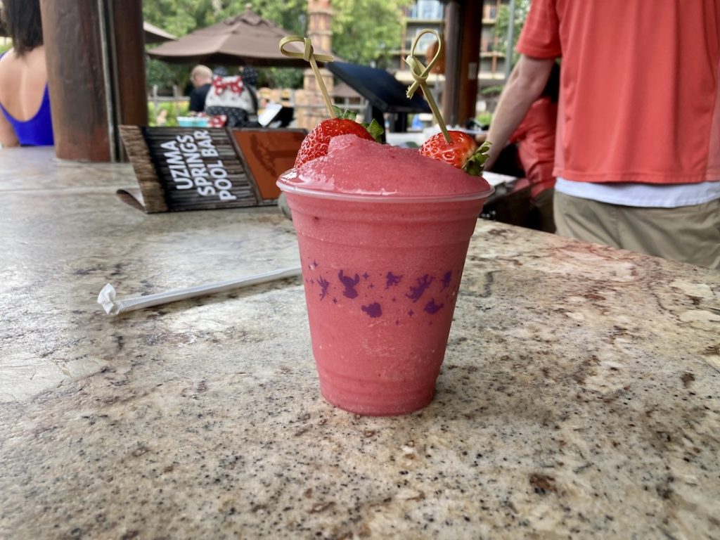 A dairy-free smoothie from Disney World Florida