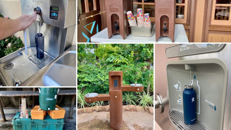 Disney Water Bottle Refill Stations: Disney World Locations and Tips
