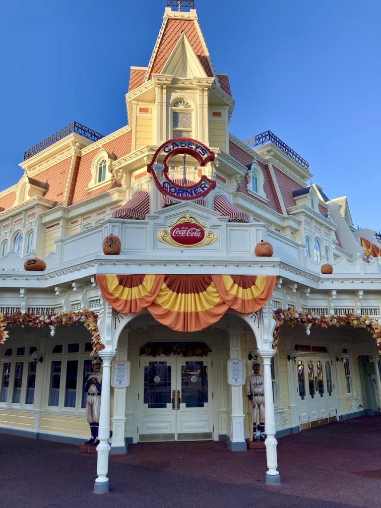 Casey's Corner Restaurant on Main Street in Magic Kingdom